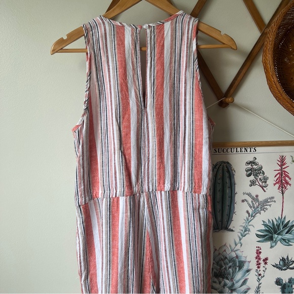 Anthropologie Drew Striped Jumpsuit Medium - Picture 4 of 4